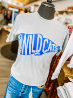 Gray Wildcats Tee