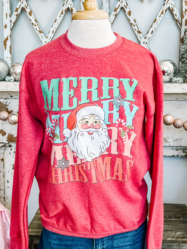 Merry Santa Sweatshirt