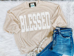 Blessed Corded Pullover