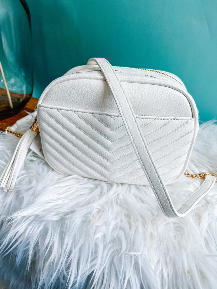 The Cassidy Purse-White