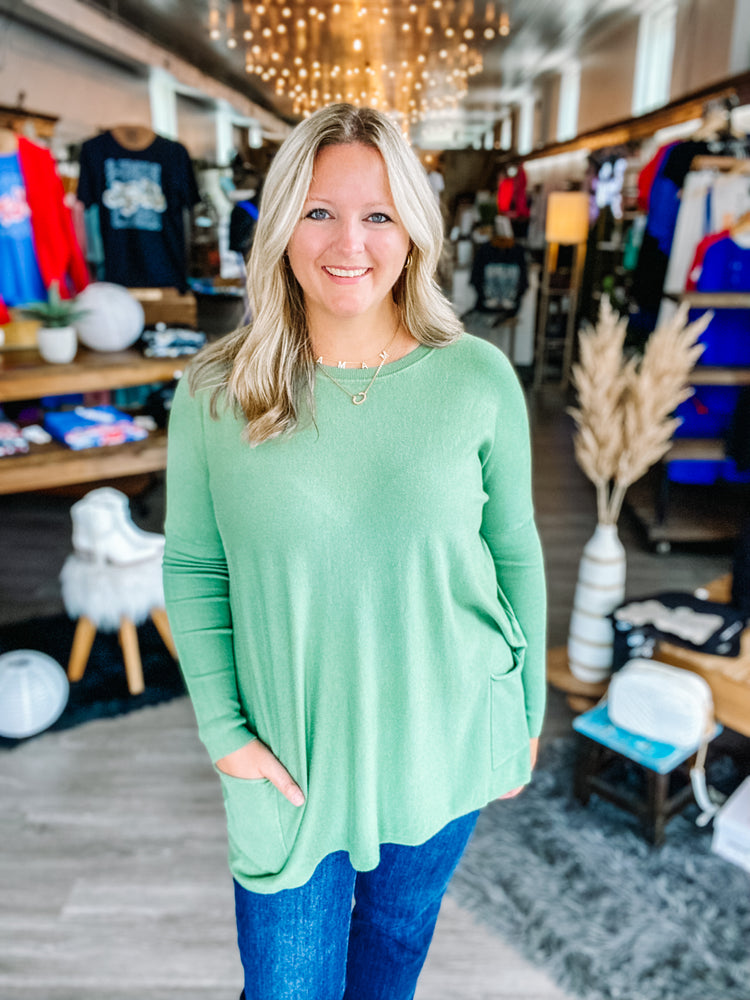 Pocket Tunic-Ivy