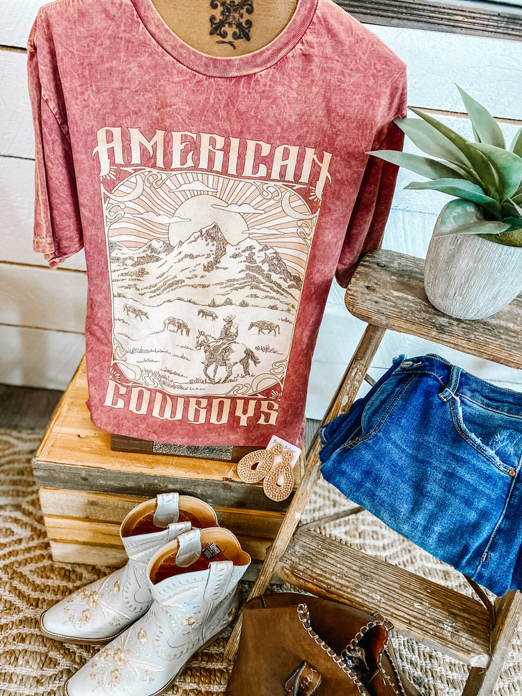 
            
                Load image into Gallery viewer, American Cowboys Tee
            
        