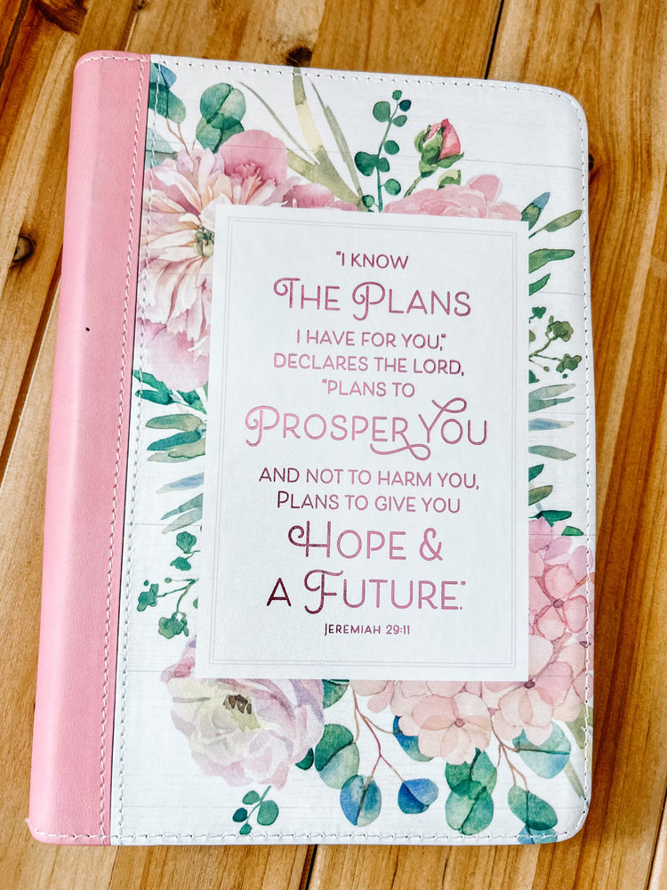 Jeremiah 29:11 Floral Journal
