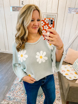 Forever In Blossom Knit Top