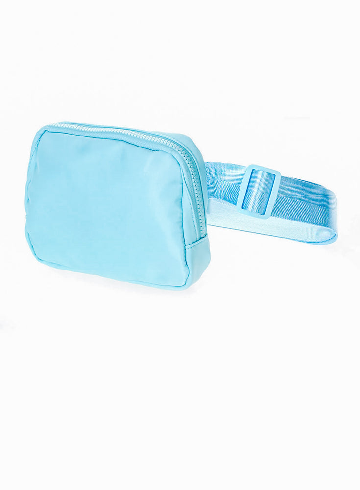 Light Blue Belt Bag