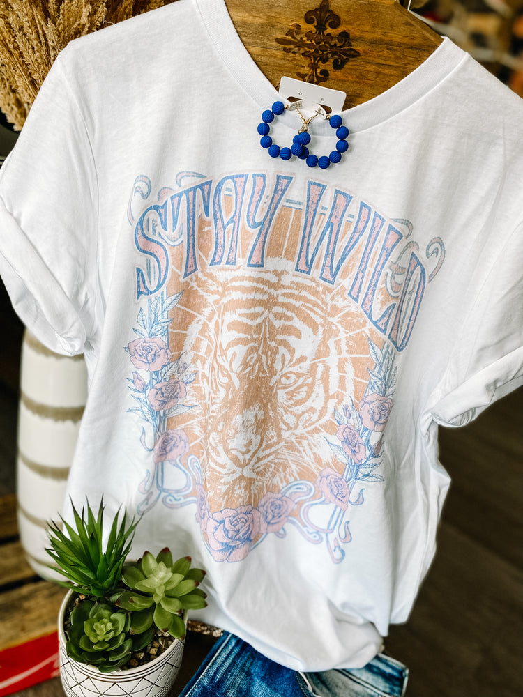 Stay Wild Tiger Tee